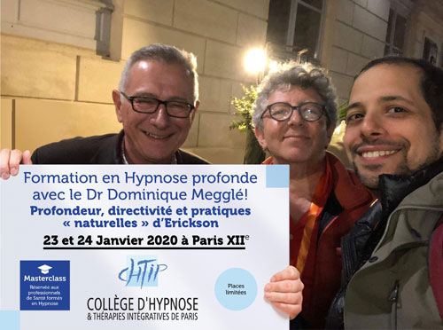 Formation exceptionnelle Hypnose Profonde et Directivité avec le Dr Dominique MEGGLE