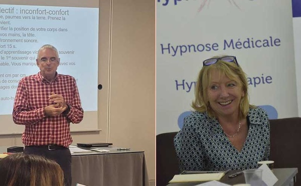 Formation Hypnose Médicale en Radiodiagnostic et Radiothérapie. Drs Michèle FOURCHON et Bruno SUAREZ