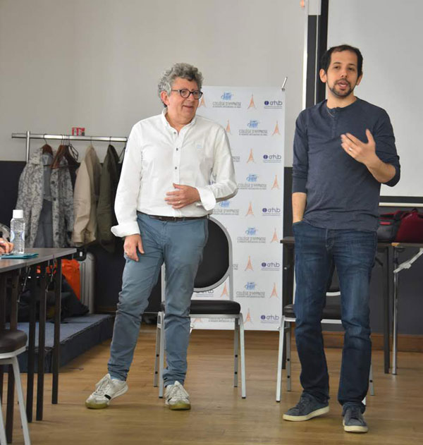 Laurent GROSS et Philippe AÏM en Formation Hypnose Médicale Laurent GROSS et Philippe AÏM en Formation Hypnose Médicale